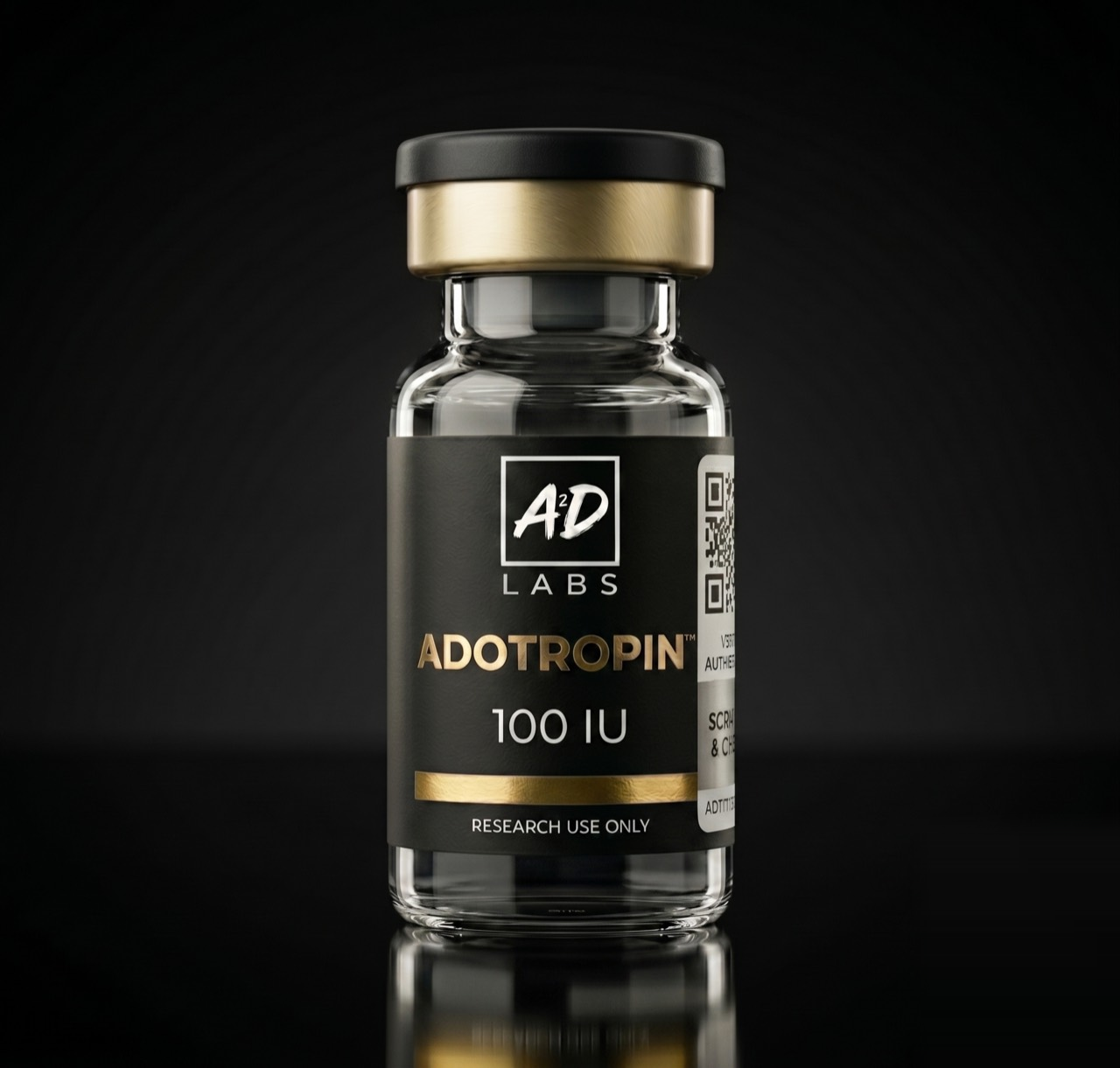 A²D Labs Adotropin™ 100 IU research product vial