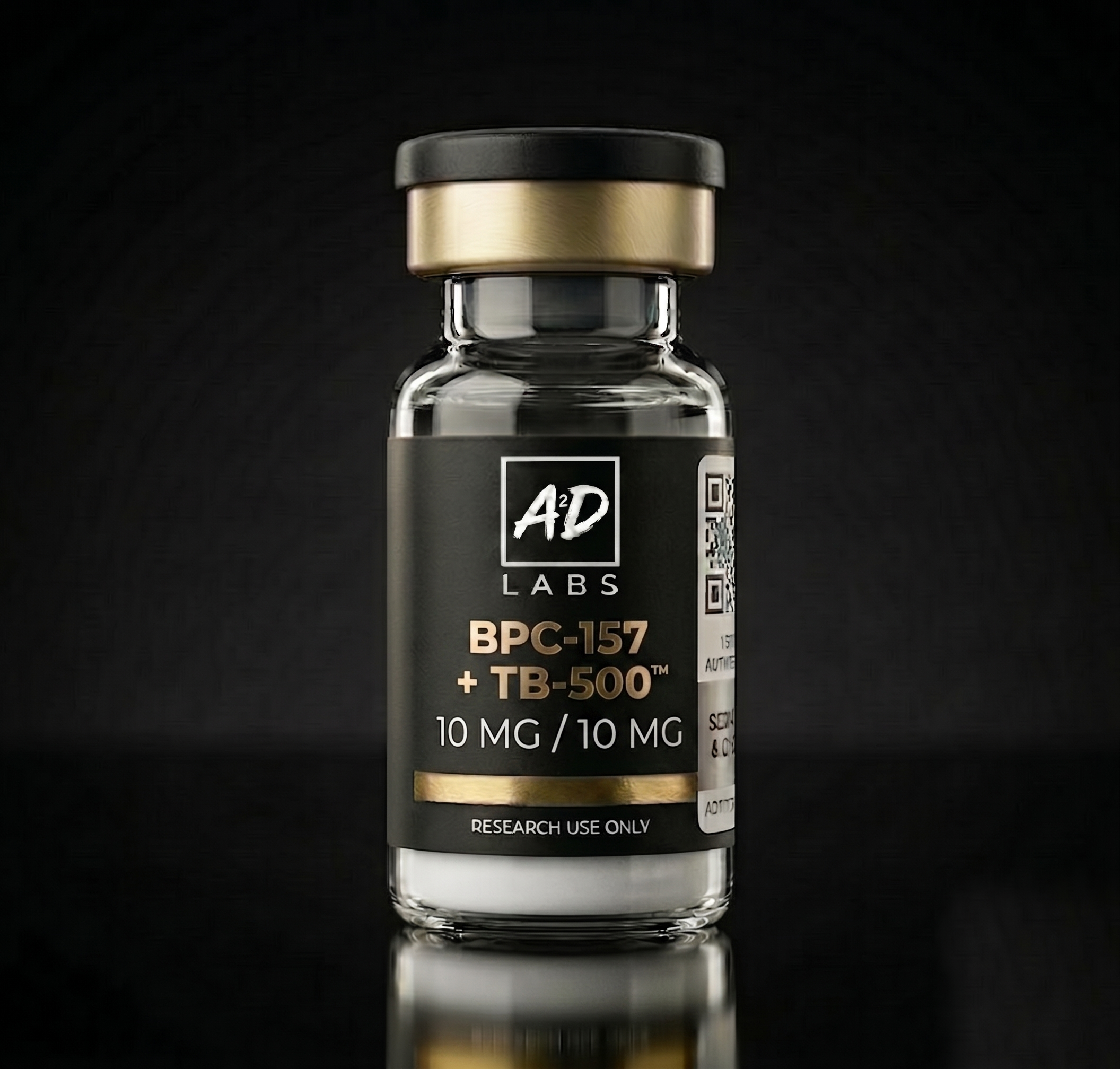 A²D Labs BPC-157 + TB-500™ 10 MG / 10 MG research product vial